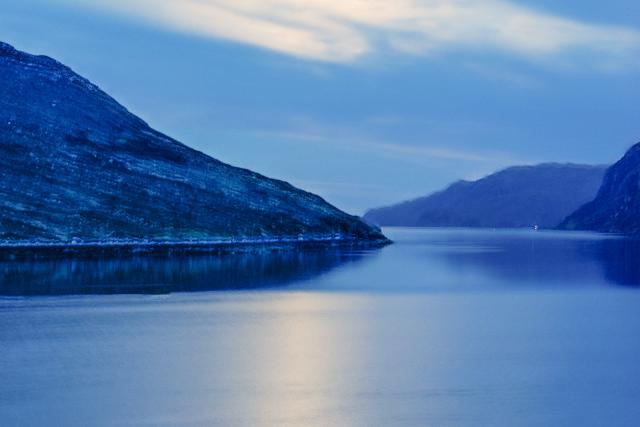 After the blue hour over Lewis, Outer Hebrides