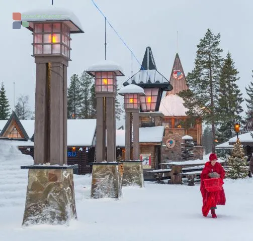 NFT 35: Beim Weihnachtsmann in Rovaniemi am Polarkreis in Finnland