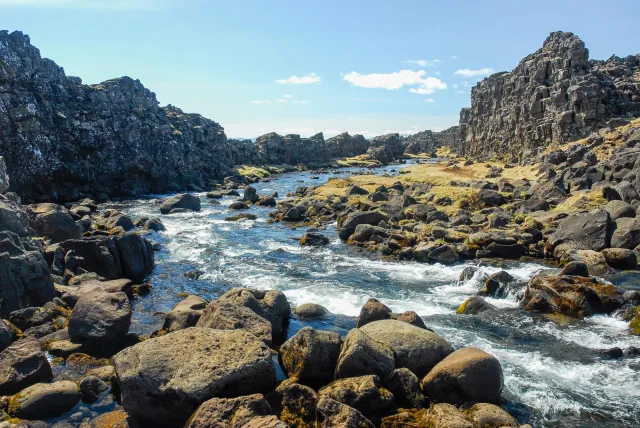 Thingvellir - Council Assembly Square in Iceland