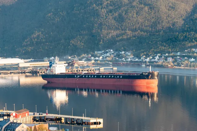 Der Hafen von Narvik