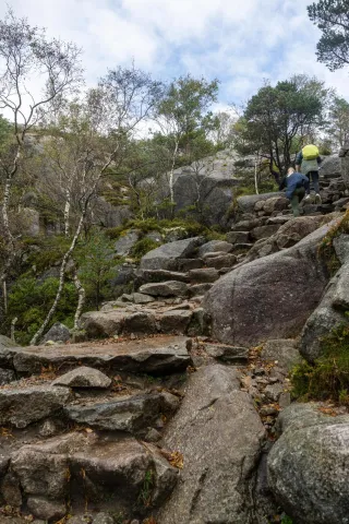 Aufstieg zum Preikestolen