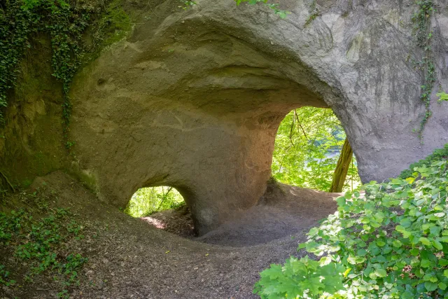 The Trass caves in Brohltal
