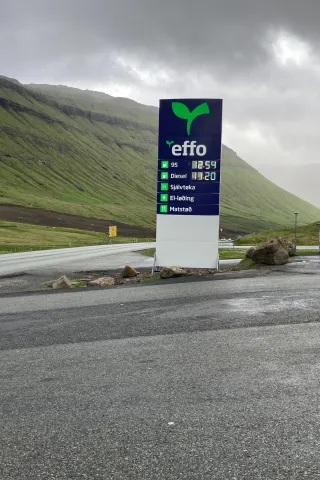 Charging on the Faroe Islands