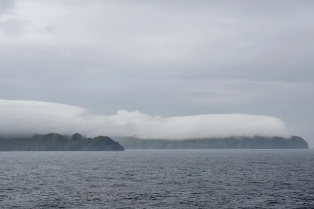 The Shetlands under clouds